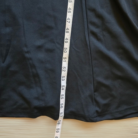 Black Off The Shoulder Mermaid Black Maxi Dress Gown Size Medium - Picture 8 of 10